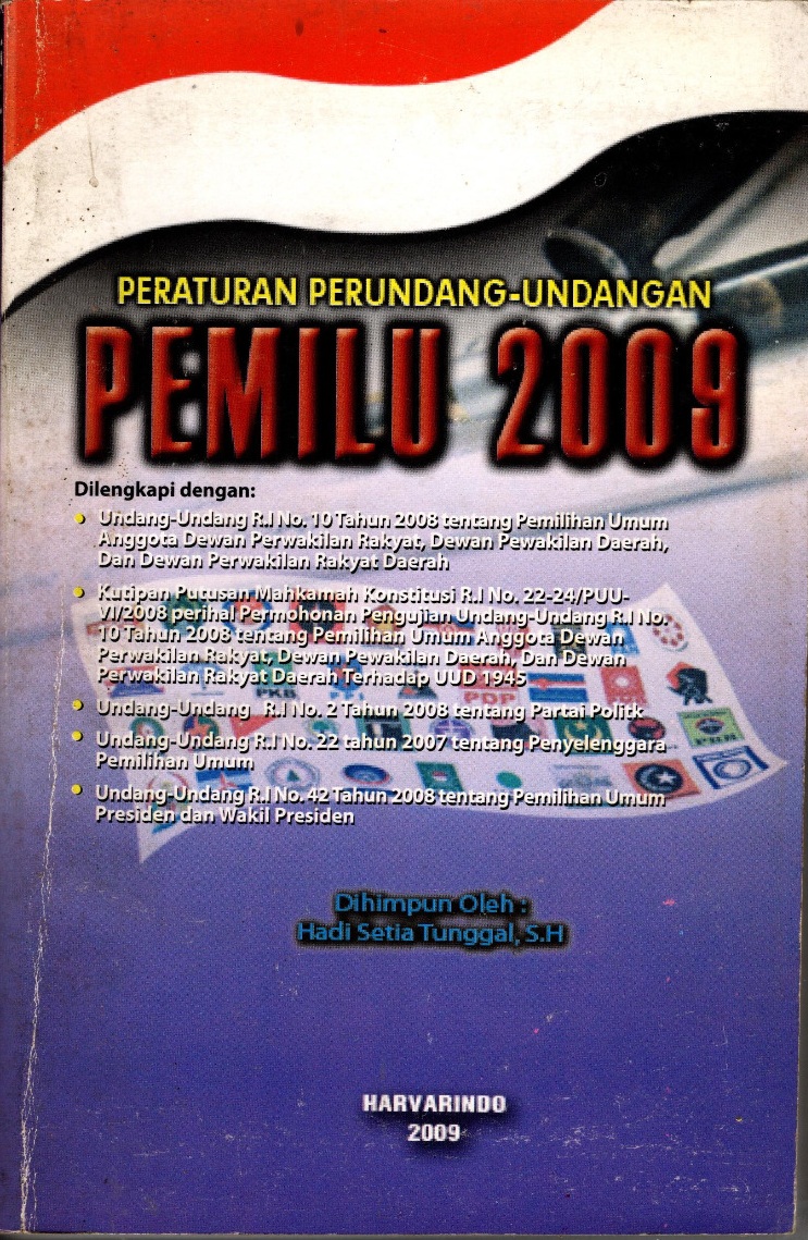 Peraturan perundang-undangan pemilu 2009